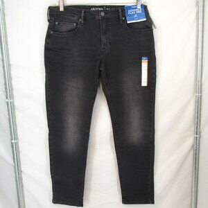 Arizona Jean Co 34X29 Men's Black Vintage Skinny Advance Flex 360 Jeans NWT
